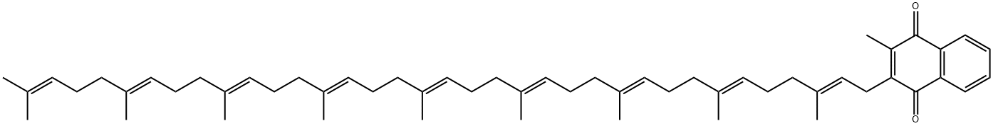 维生素K2(45) 结构式