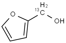 [13C]-(2-呋喃)-甲醇 结构式