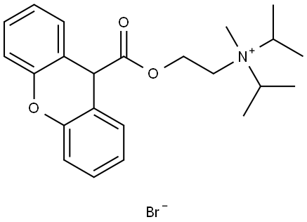 溴丙胺太林 结构式
