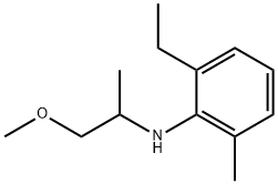 2-乙基-N-(1-甲氧基丙-2-基)-6-甲基苯胺 结构式