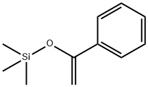 1-苯基-1-三甲基硅氧基乙烯 结构式