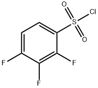 2,3,4-三氟苯磺酰氯 结构式
