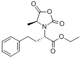 (S)-2-[(S)-2,5-二氧代-4-甲基-3-噁唑烷基]-4-苯基丁酸乙酯 结构式