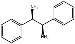 (1R,2R)-(+)-1,2-二苯基乙二胺 结构式