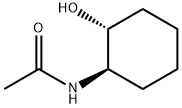 N-[(1R,2R)-2-羟基环己基]乙酰胺 结构式
