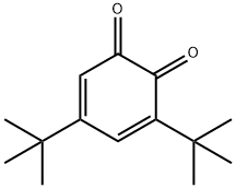 3,5-二叔丁基-1,2-苯醌 结构式