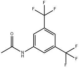 N-(3,5-双(三氟甲基)苯基)乙酰胺 结构式