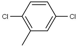 2,5-二氯甲苯 结构式