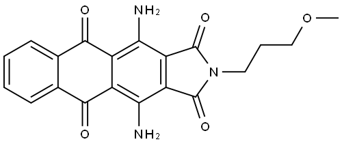 分散蓝 60 结构式