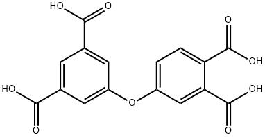 4-(3,5-二羧基苯氧基)邻苯二甲酸 结构式