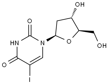 碘苷 结构式