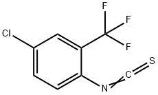 4-氯-2-(三氟甲基)异硫氰酸苯酯 结构式