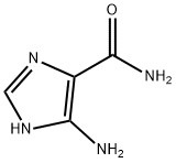 5-氨基咪唑-4-甲酰胺 结构式