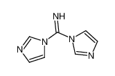 二(1H-咪唑-1-基)甲亚胺 结构式