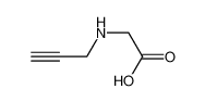 (R)-2-氨基戊-4-炔酸 结构式
