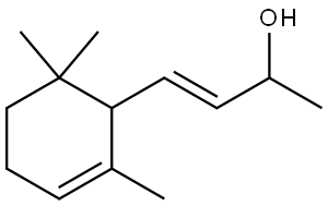 α-紫罗兰醇 结构式