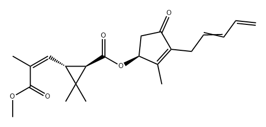 除虫菊素Ⅱ 结构式