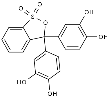 邻苯二酚紫 结构式