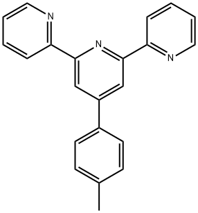 4'-(对甲苯基)-2,2':6',2''-三吡啶 结构式