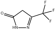 3-(三氟甲基)-2-吡唑啉-5-酮 结构式