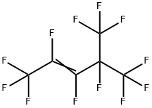 全氟(4-甲基-2-戊烯) 结构式
