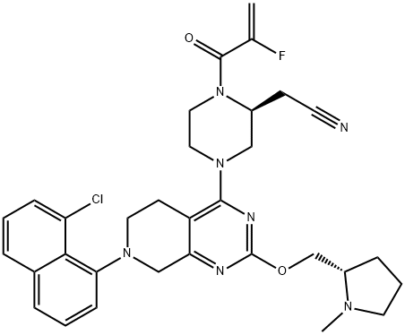 阿达格拉西布 结构式