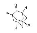 5-羟基-2-金刚烷酮 结构式