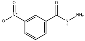 间硝基苯甲酰肼 结构式