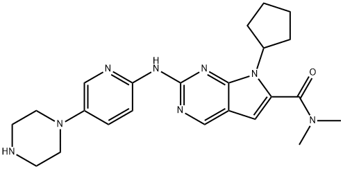 瑞博西利 结构式