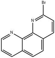 2-溴-1,10-菲咯啉 结构式