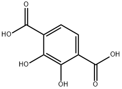 2,3-二羟基对苯二甲酸 结构式