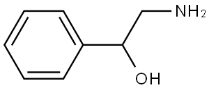 2-氨基-1-苯乙醇 结构式