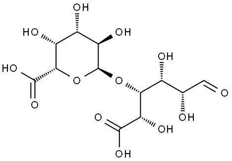 双半乳糖醛酸 结构式
