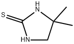 4,4-二甲基-2-咪唑烷硫酮 结构式