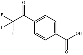 4-(三氟乙酰基)苯甲酸 结构式