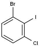 1-溴-3-氯-2-碘苯 结构式