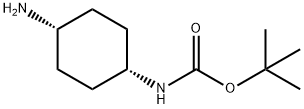 顺式-N-Boc-1,4-环己二胺 结构式