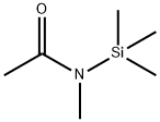 N-甲基-N-(三甲基硅基)乙酰胺 结构式