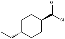 反式-4-乙基环己基甲酰氯 结构式