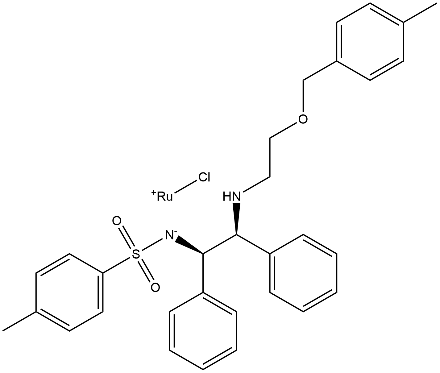 (R,R)-Ts-DENEB 结构式