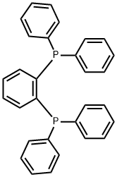 1,2-双(二苯基磷基)苯 结构式
