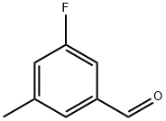 3-氟-5-甲基苯甲醛 结构式