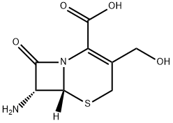 7-氨基脱乙酰基头孢烷酸 结构式