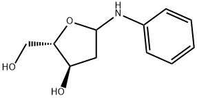2-脱氧-L-核糖-苯胺 结构式