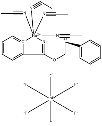 Ru(II)-(S)-Pheox催化剂 结构式