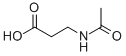 N-乙酰基-β-丙氨酸 结构式