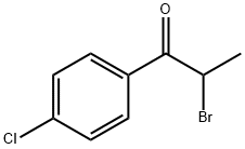 2-溴-4-氯苯丙酮 结构式