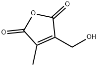 3-(羟甲基)-4-甲基呋喃-2,5-二酮 结构式