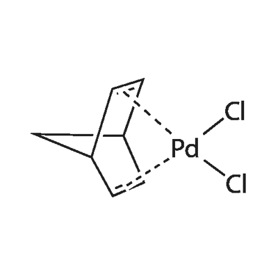 降冰片二烯二氯化钯(II) 结构式