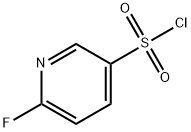 6-氟吡啶-3-磺酰氯 结构式
